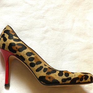 Kate Spade VeroCuoio Leopard Print Calf Hair Pump